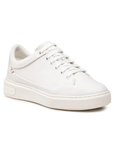 Load image into Gallery viewer, Bally Melvin 6237750 Men&#39;s White Calf Plain Leather Sneakers Size 11 MSRP $600
