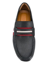Load image into Gallery viewer, Bally Pietro Men&#39;s 6228298 Black Grained Leather Loafers US 11 MSRP $440
