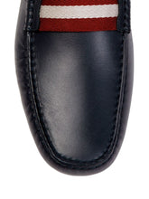 Load image into Gallery viewer, Bally Waltec Men&#39;s 6198385 Navy Blue Leather Loafer MSRP $620
