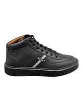Load image into Gallery viewer, Bally Curter 6310048 Men's Black Leather High Top Sneakers MSRP $720
