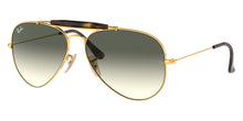 Load image into Gallery viewer, Ray-Ban RB3029 181/71 Outdoorsman II Arista Gold Grey Gradient 62-14-140
