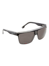 Load image into Gallery viewer, Carrera 22/N Men&#39;s Black Polarized Grey Browline 63-12-130 Sunglasses MSRP $185
