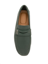 Load image into Gallery viewer, Bally Pavel 6234456 Men&#39;s Oak Bovine Grained Leather Loafers Size 11 MSRP $550
