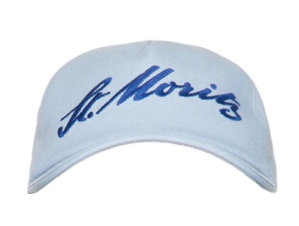 Bally 6302910 Poolside Blue St Moritz Baseball Cap MSRP $300