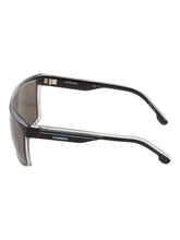 Load image into Gallery viewer, Carrera 22/N Men&#39;s Black Polarized Grey Browline 63-12-130 Sunglasses MSRP $185
