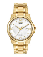 Load image into Gallery viewer, Citizen BM7262-57A Men's Eco-drive Gold-tone White Dial 40mm Watch MSRP $295
