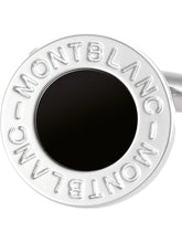 Load image into Gallery viewer, Montblanc 107463 Men's Meisterstuck Round Steel Cufflinks MSRP $475
