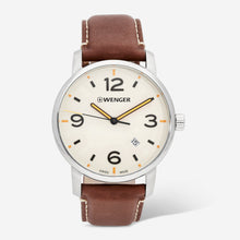Load image into Gallery viewer, Wenger Swiss Army Men&#39;s 01.1741.133 Urban Metro Beige Dial Watch 42 mm MSRP $165
