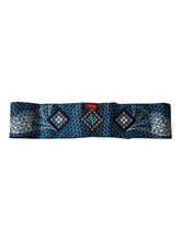 Load image into Gallery viewer, Baccarat 2810794 Ladies Louxor Twill Silk Blue Band MSRP $170
