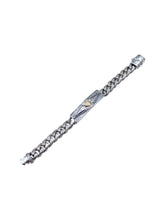 Load image into Gallery viewer, Konstantino Men&#39;s Sterling Silver and 18k Gold Bracelet BKJ560-130 MSRP $1440
