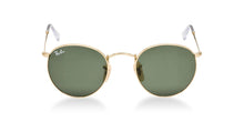 Load image into Gallery viewer, NEW RAY-BAN Unisex Round Metal Gold Frame G-15 Lens Sunglasses RB3447 001 MSRP $163
