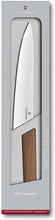 Load image into Gallery viewer, Victorinox Swiss Modern 8.5" Carving Knife European Walnut Wood Handle | 6.9010.22G
