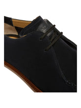 Load image into Gallery viewer, Bally Norest 6303278 Men&#39;s Midnight Suede Leather Derby Shoes MSRP $820
