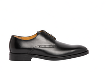 Load image into Gallery viewer, NEW A. TESTONI Men&#39;s Black Calf Leather Derby MSG0019S MADE IN ITALY MSRP $625
