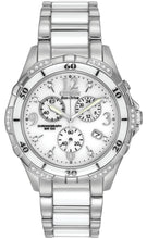 Load image into Gallery viewer, Citizen FB1230-50A ChandlerLadies Chronograph White Dial 40mm Watch MSRP$695
