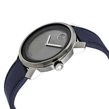 Load image into Gallery viewer, MOVADO BOLD Men&#39;s 3600673 Trend Grey Dial Blue Band Quartz Watch 43mm MSRP $695

