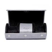 Load image into Gallery viewer, Rapport London Hyde Park D284 Leather Three Watch Roll in Grey

