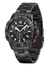 Load image into Gallery viewer, Wenger Swiss Army Men&#39;s 01.0643.121 Seaforce Black Dial Watch 43 mm MSRP $425
