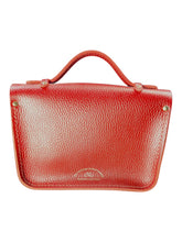 Load image into Gallery viewer, Cambridge Satchel MINNA1523MPG The Mini Red Leather CrossBody Bag MSRP $265
