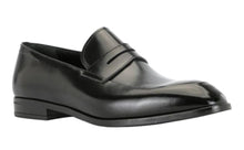 Load image into Gallery viewer, Bally Score 6193772 Men&#39;s Black Calf Shiny Leather Loafers MSRP $999
