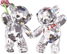 Load image into Gallery viewer, Swarovski Crystal Kris Bear Happy Together Figurine 5558892
