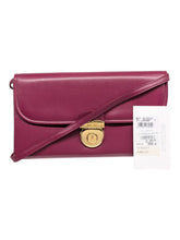 Load image into Gallery viewer, Salvatore Ferragamo Anemone 614935 Magenta Crossbody Bag MSRP $960

