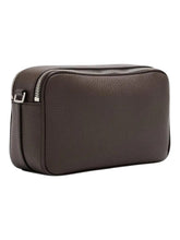 Load image into Gallery viewer, Bally 6310578 Oeden Ebano Leather Mini Crossbody Bag MSRP $1060
