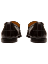 Load image into Gallery viewer, Bally Wesper 6234504 Men&#39;s Coffee Leather Horsebit Loafers MSRP $850
