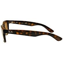 Load image into Gallery viewer, Ray-Ban RB2132 710 New Wayfarer Polished Havana B-15 Brown Sunglasses 55-18
