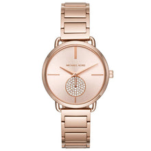 Load image into Gallery viewer, Michael Kors Portia MK3640 Women&#39;s Rose-Gold Quartz 37mm Watch MSRP $250
