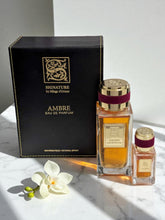 Load image into Gallery viewer, Ambre Signature By Sillage d&#39;Orient Eau De Parfum Gift Set Unisex MSRP $180
