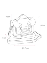 Load image into Gallery viewer, Cambridge Satchel MINNA1055MBN10101 The Mini Leather CrossBody Bag MSRP $265
