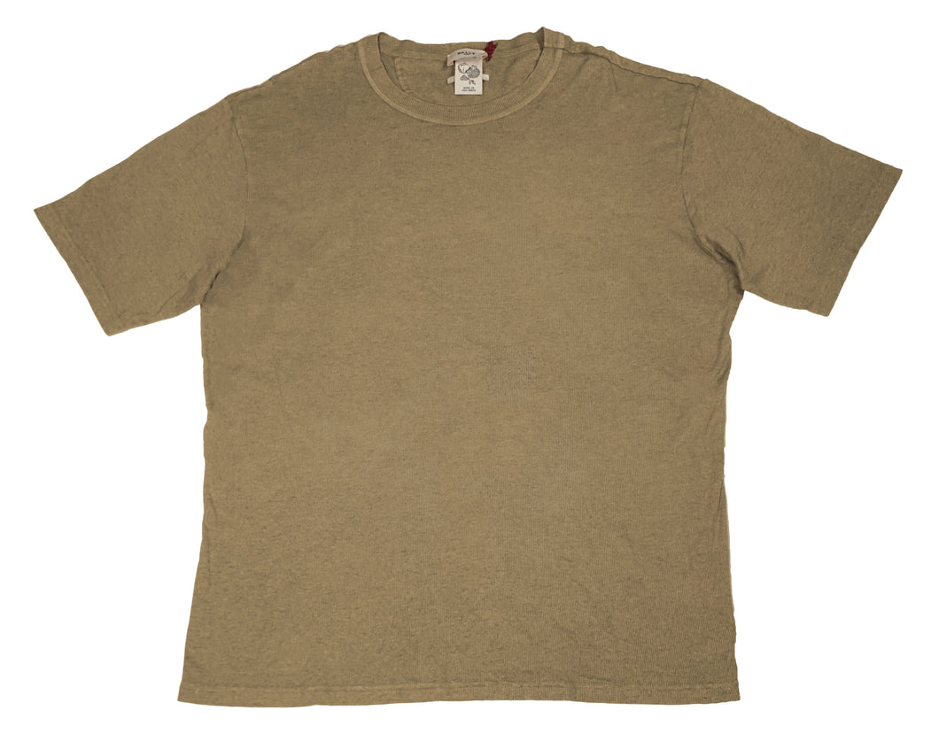 Bally 6239958 Men's Sand Brown Cotton /Cashmere T-Shirt MSRP $320