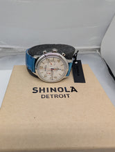 Load image into Gallery viewer, Shinola Men's The Traveler S0120286632 2 Eye Chronograph 42 mm Watch MSRP $1050
