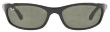 Load image into Gallery viewer, Ray-Ban RB4115 601/9A Polished Black G-15 Green Polarized 57-16-135
