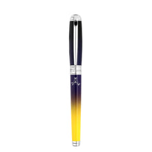 Load image into Gallery viewer, S T Dupont 410135L Montecristo la Nuit Blue Fountain Pen MSRP $1800
