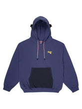 Load image into Gallery viewer, BALLY Unisex Hike 6 Organic Cotton Purple Hooded Sweatshirt 6238596 MSRP $420
