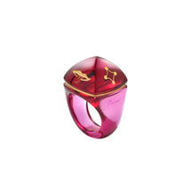Load image into Gallery viewer, Baccarat 2814301 Medicis Pop Jaime Hayon Peony Ring Size 6.5 MSRP $615
