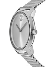Load image into Gallery viewer, Movado BOLD Men&#39;s 3600260 Thin Stainless Steel Mesh Bracelet Watch 44mm MSRP $595
