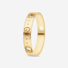 Load image into Gallery viewer, Gucci Icon 18K Yellow Gold Band Ring YBC607339001 MSRP $1,300
