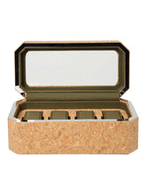 Load image into Gallery viewer, Wolf 1834 Cortica 4 Piece Watch Box Natural Cork - 668261
