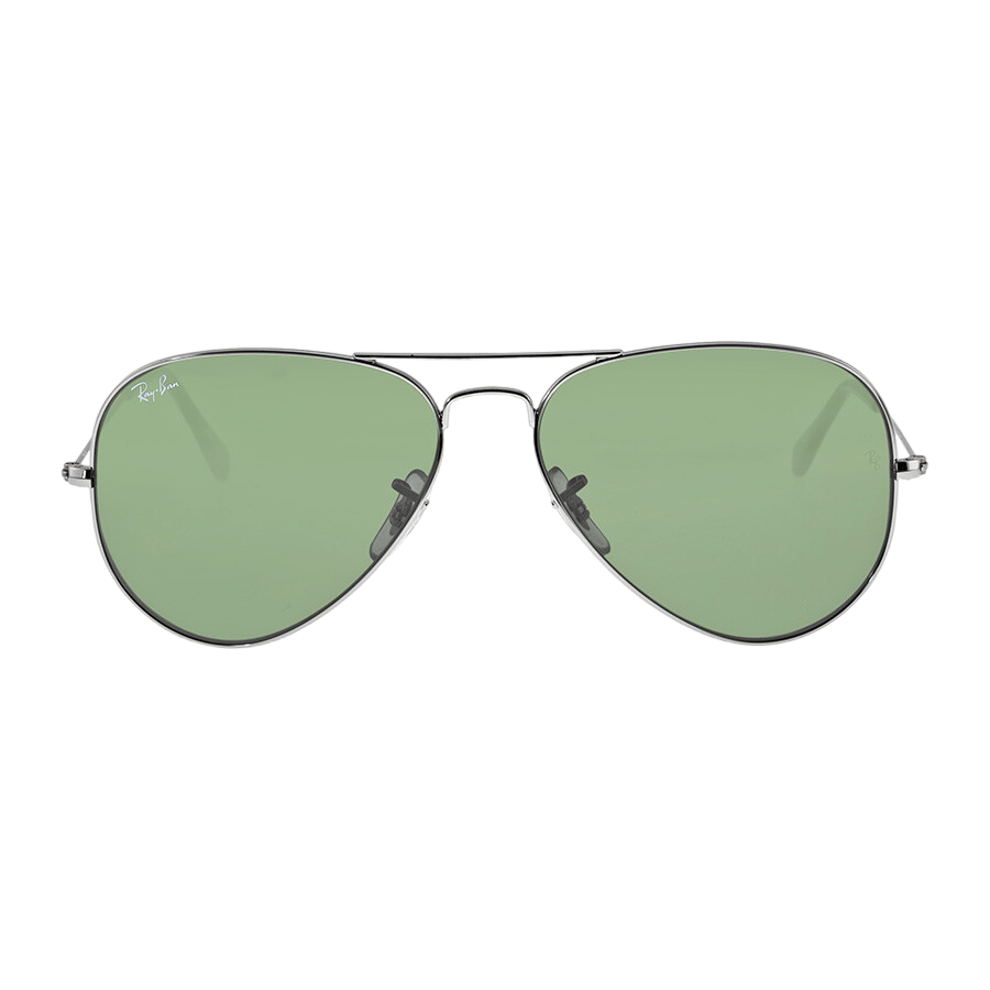NEW RAY-BAN Men's Aviator Classic Gunmetal Sunglasses RB3025 W0879 58 MSRP $163