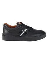 Load image into Gallery viewer, Bally Coby 6310056 Men's Black Lamb Leather Sneakers MSRP $635
