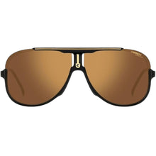 Load image into Gallery viewer, Carrera 1059/S Men&#39;s Black Frame Gold Polarized Lens Sunglasses 64-11-145 MSRP $195
