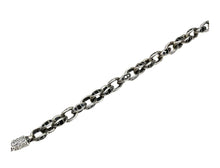 Load image into Gallery viewer, Konstantino Men&#39;s Sterling Silver &amp; Black Spinel Link Bracelet BMK4291-292 MSRP $1190
