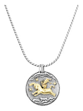 Load image into Gallery viewer, Konstantino Taurus Carved Zodiac Pendant and Chain MEKJ634-130 MSRP $1365
