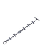 Load image into Gallery viewer, Konstantino Sterling Silver and 18K Gold Cross Bracelet BKJ17-130 MSRP $735
