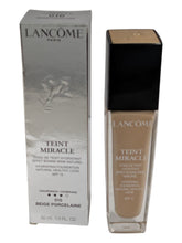 Load image into Gallery viewer, Lancome Teint Miracle Foundation Hydrating #010 Beige Porcelaine SPF 15 MSRP $47
