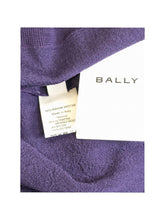 Load image into Gallery viewer, Bally 6305457 Men's Pointelle Orchid Wool Sweater MSRP $945
