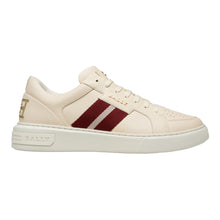 Load image into Gallery viewer, Bally Marell 6300605 Men&#39;s Bone Calf Plain Leather Sneakers MSRP $550
